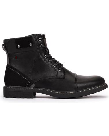 Stiefel für Herren KARTAMO BOTINES CASUAL CON CORDONES HOMBRE NEGRO