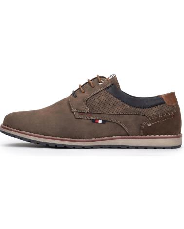 Scarpe-De-Hombre-KARTAMO-ZAPATOS-CASUAL-CON-CORDONES-MARRON-HOMBRE-MARRóN