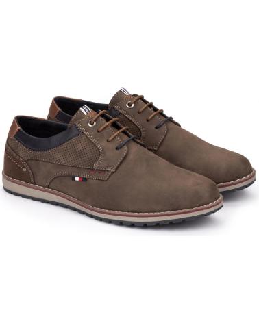 Zapatos-De-Hombre-KARTAMO-ZAPATOS-CASUAL-CON-CORDONES-MARRON-HOMBRE-MARRóN