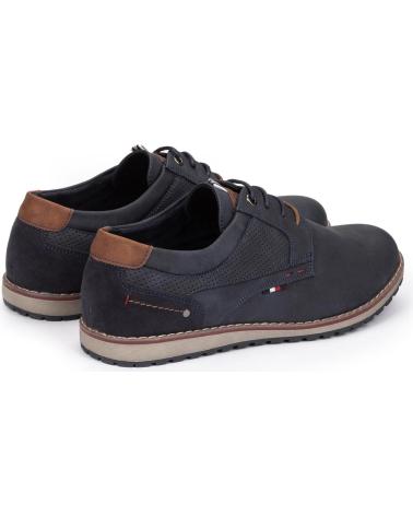 Scarpe-De-Hombre-KARTAMO-ZAPATOS-CASUAL-CON-CORDONES-HOMBRE-MARINO