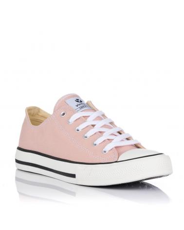 Esportes  de Mulher e Menina VICTORIA ZAPATILLAS LONA 106550 TRIBU S ROSA