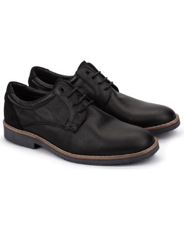 Sapatos de Homem KARTAMO ZAPATOS DE CORDONES PIEL HOMBRE NEGRO