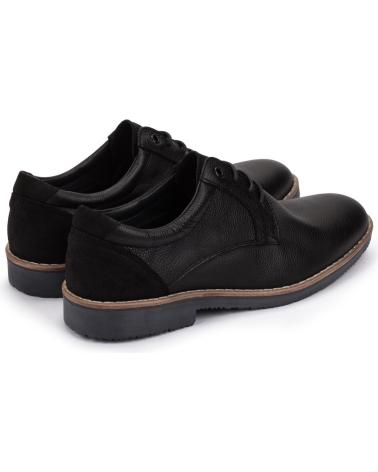 Sapatos de Homem KARTAMO ZAPATOS DE CORDONES PIEL HOMBRE NEGRO