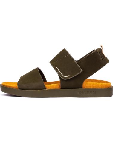 Sandali per Uomo MEROHE SANDALIA NOBUCK HOMBRE KAKI