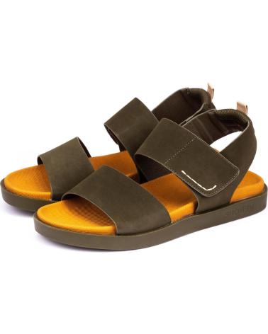 Sandali per Uomo MEROHE SANDALIA NOBUCK HOMBRE KAKI