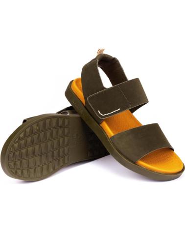 Sandali per Uomo MEROHE SANDALIA NOBUCK HOMBRE KAKI