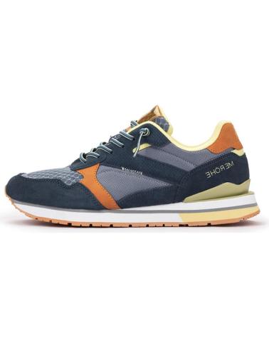 Sportivo per Uomo MEROHE ZAPATILLAS DEPORTIVAS HOMBRE AZUL JEANS
