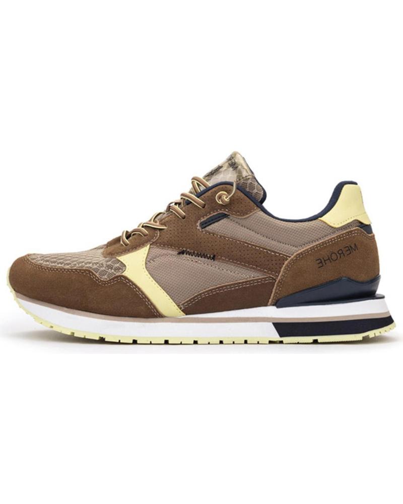Sportif-De-Hombre-MEROHE-ZAPATILLAS-DEPORTIVAS-KAHKI-MARINO-HOMBRE-KAKHI-MARINO