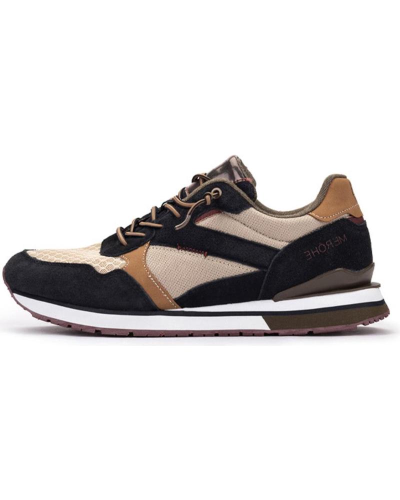 Sneaker-De-Hombre-MEROHE-ZAPATILLAS-DEPORTIVAS-KAHKI-HOMBRE-MARINO-ARENA