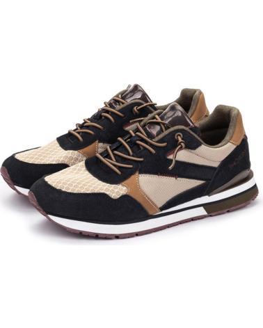 Sneaker-De-Hombre-MEROHE-ZAPATILLAS-DEPORTIVAS-KAHKI-HOMBRE-MARINO-ARENA