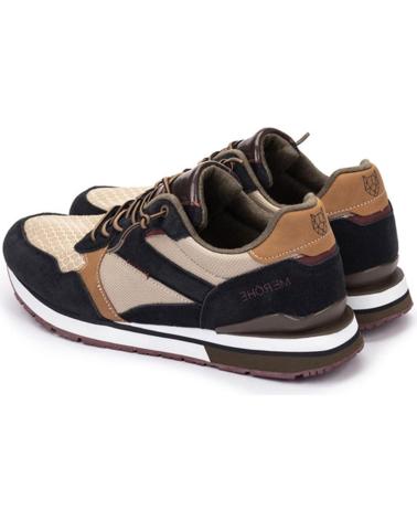 Sneaker-De-Hombre-MEROHE-ZAPATILLAS-DEPORTIVAS-KAHKI-HOMBRE-MARINO-ARENA
