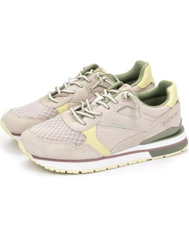 Trainers-De-Mujer-MEROHE-ZAPATILLAS-DEPORTIVAS-MUJER-BEIGE-AMARILLO