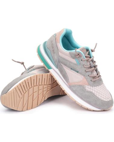 Sneaker für Damen MEROHE ZAPATILLAS DEPORTIVAS MUJER GRIS-NUDE