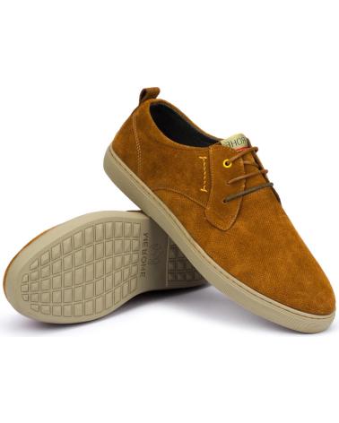 Schuhe-De-Hombre-MEROHE-ZAPATILLAS-DE-PIEL-MARRON-CLARO-HOMBRE-MARRóN-CLARO