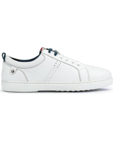 Sneaker für Herren MEROHE ZAPATILLAS DE PIEL HOMBRE BLANCO