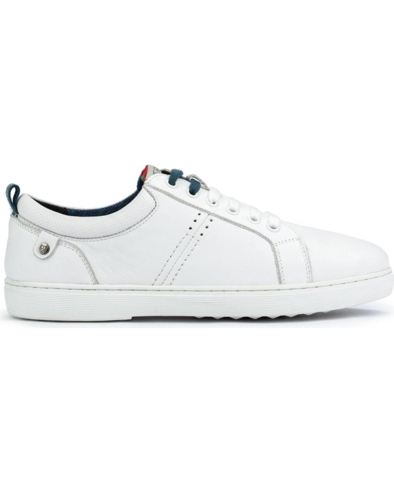 Sneaker für Herren MEROHE ZAPATILLAS DE PIEL HOMBRE BLANCO