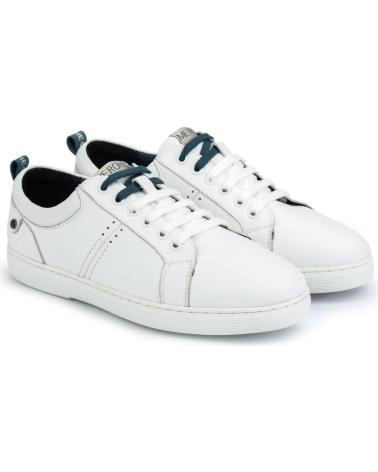 Sneaker für Herren MEROHE ZAPATILLAS DE PIEL HOMBRE BLANCO