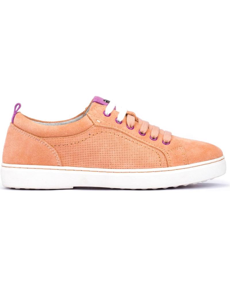 Esportes--De-Mujer-MEROHE-ZAPATILLAS-DE-PIEL-SALMON-MUJER-SALMóN