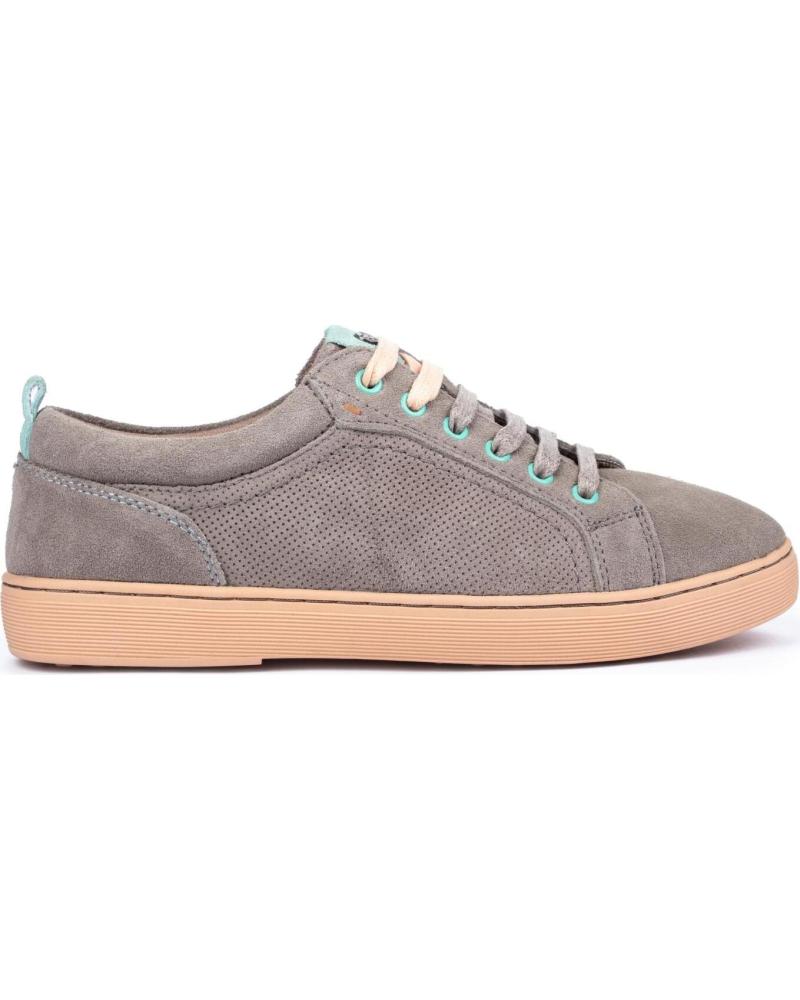 Sportivo-De-Mujer-MEROHE-ZAPATILLAS-DE-PIEL-MUJER-GRIS