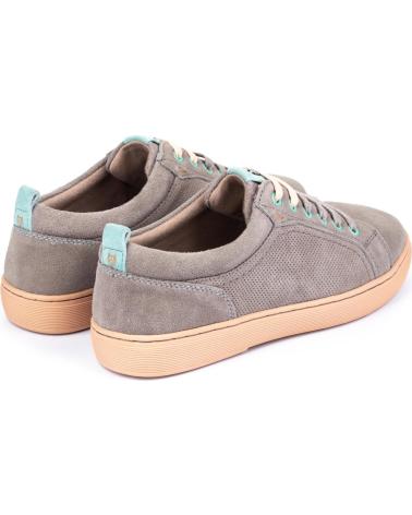 Sportivo-De-Mujer-MEROHE-ZAPATILLAS-DE-PIEL-MUJER-GRIS