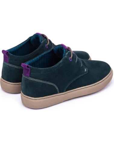 Botines de Mujer MEROHE BOTINES DE PIEL MUJER AZUL