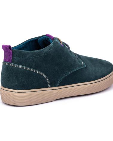 Botines de Mujer MEROHE BOTINES DE PIEL MUJER AZUL