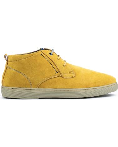 Man shoes MEROHE BOTINES DE PIEL HOMBRE MOSTAZA