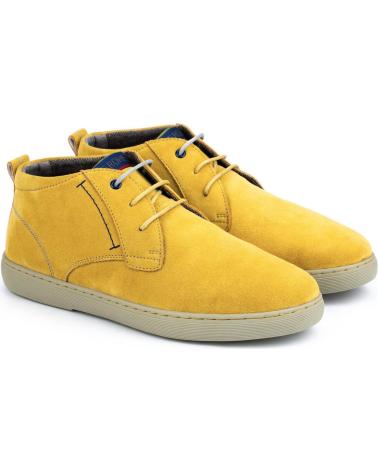 Man shoes MEROHE BOTINES DE PIEL HOMBRE MOSTAZA