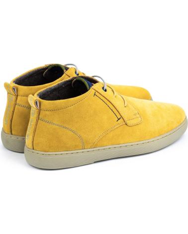 Man shoes MEROHE BOTINES DE PIEL HOMBRE MOSTAZA
