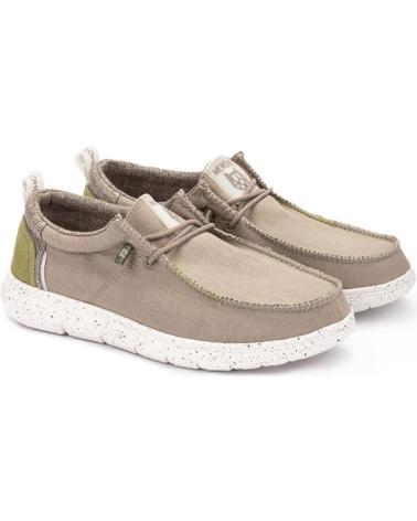 Nauticos für Herren MEROHE ZAPATILLAS DE HOMBRE TAUPE-BLANCO