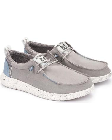 Nauticos für Herren MEROHE ZAPATILLAS DE HOMBRE GRIS-BLANCO