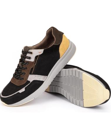 Sneaker für Herren MEROHE ZAPATILLAS DEPORTIVAS HOMBRE NEGRO