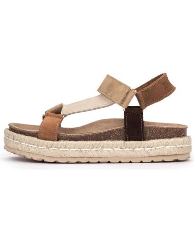 Sandali per Donna MEROHE SANDALIA DE CUNA MARRON MUJER MARRóN