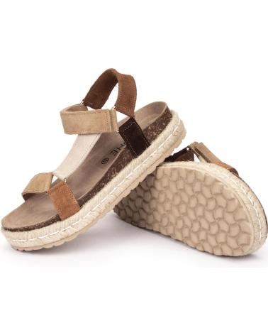 Sandali per Donna MEROHE SANDALIA DE CUNA MARRON MUJER MARRóN