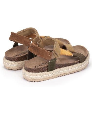 Woman Sandals MEROHE SANDALIA DE CUNA MUJER KAKI