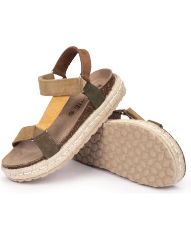 Woman Sandals MEROHE SANDALIA DE CUNA MUJER KAKI