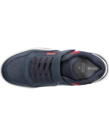 TÊNIS ESPORTIVOS GEOX J PERTH C4244 NAVY-DK RED C4244 NAVY-DK RED