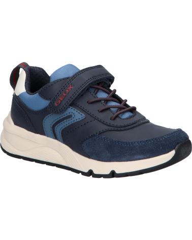 Deportivas de Niño GEOX J46H0D 054FU J ROONER C4244 NAVY-DK RED