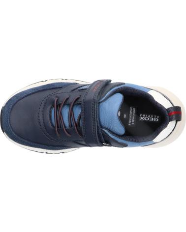 Deportivas de Niño GEOX J46H0D 054FU J ROONER C4244 NAVY-DK RED