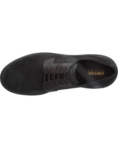 HERREN BUSINESS-SCHUHE GEOX OTTAVIO U16DCD C6024 DK COFFEE BRAUN C6024 DK COFFEE