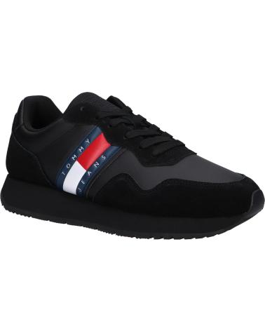 Man Trainers TOMMY HILFIGER EM0EM01316 MODERN RUNNER BDS BLACK