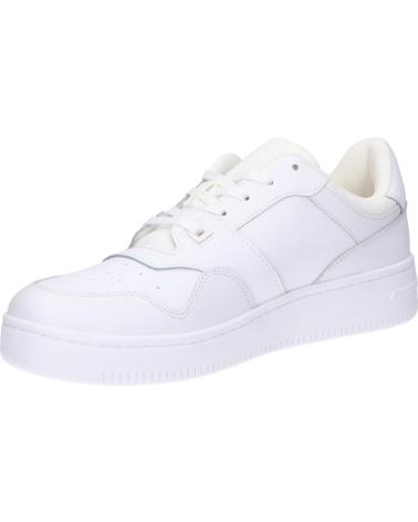 Woman Trainers tommy hilfiger EN0EN02505 NEW TJW RETRO BASKET SNEAKER ESS YBS WHITE