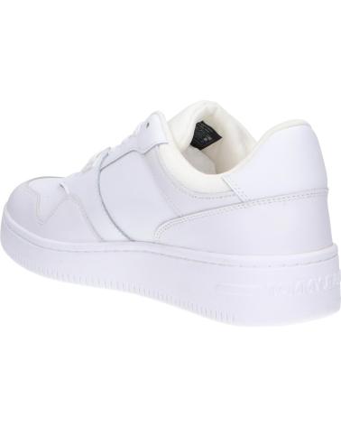 Woman Trainers tommy hilfiger EN0EN02505 NEW TJW RETRO BASKET SNEAKER ESS YBS WHITE