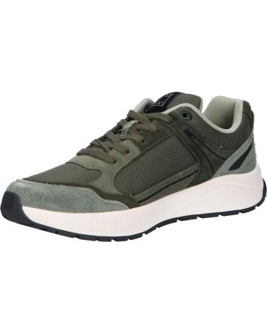 Sneaker für Herren TOMMY HILFIGER EM0EM01494 RUNNER MIX MATERIAL M00 DEEP WOODS