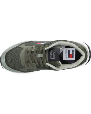 Sneaker für Herren TOMMY HILFIGER EM0EM01494 RUNNER MIX MATERIAL M00 DEEP WOODS