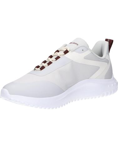 Man Trainers CALVIN KLEIN YM0YM00968 EVA RUNNER LOW LACE 01V MUSHROOM-BITTER CHOCOLATE