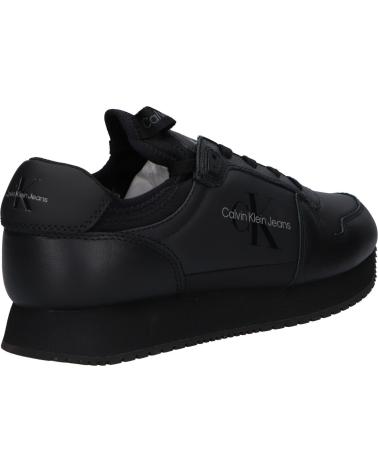 Esportes--De-Hombre-CALVIN-KLEIN-YM0YM01118-RETRO-RUNNER-SOCK-0GJ-TRIPLE-BLACK