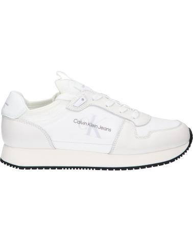 Sportivo-De-Hombre-CALVIN-KLEIN-YM0YM01118-RETRO-RUNNER-SOCK-YBR-BRIGHT-WHITE