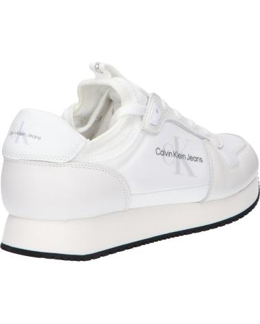Trainers-De-Hombre-CALVIN-KLEIN-YM0YM01118-RETRO-RUNNER-SOCK-YBR-BRIGHT-WHITE