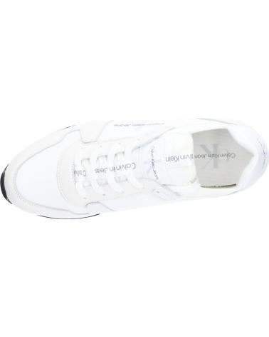 Trainers-De-Hombre-CALVIN-KLEIN-YM0YM01118-RETRO-RUNNER-SOCK-YBR-BRIGHT-WHITE